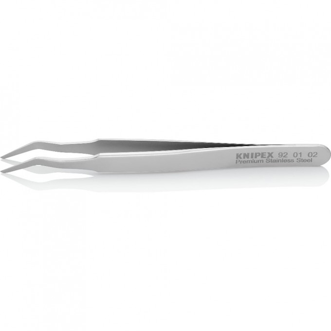 Прецизионный пинцет KNIPEX изогнутый гладкий 120 мм KN-920102