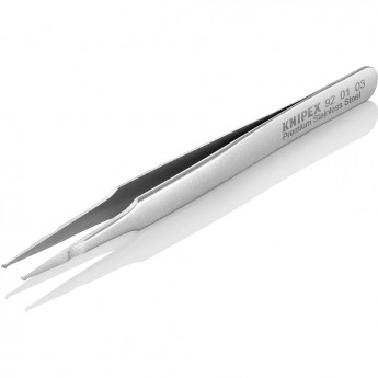 Пинцет прямой тупой немагнитный нержавеющий KNIPEX KN-920103