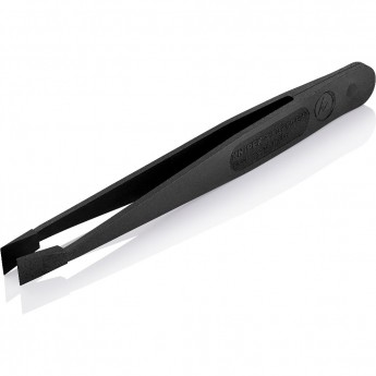 Пинцет прецизионный антистатический KNIPEX углепластиковый прямые тупые губки 120 мм KN-920905ESD