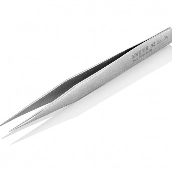 Прецизионный пинцет KNIPEX прямой остроконечный никелированный KN-922204