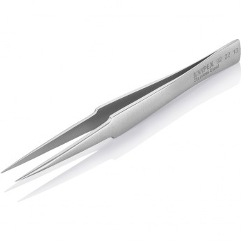 Прецизионный пинцет KNIPEX прямой остроконечный немагнитный из нержавеющей пружинной стали KN-922213