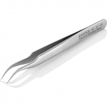 Пинцет прецизионный KNIPEX изогнутый остроконечный титановый немагнитный KN-923101