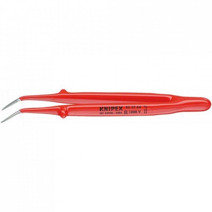 Пинцет прецизионный диэлектрический KNIPEX изогнутый остроконечный 150 мм KN-923764