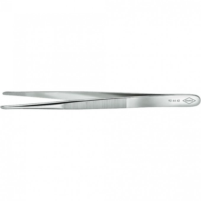 Пинцет прецизионный KNIPEX с прямой притуплённой формой губок 2 мм KN-924442