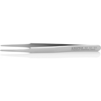 Прецизионный пинцет KNIPEX прямой закругленный титановый 120 мм KN-925101