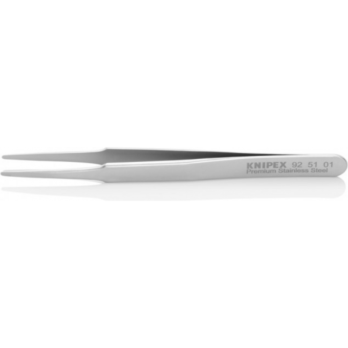 Прецизионный пинцет KNIPEX прямой закругленный титановый 120 мм KN-925101
