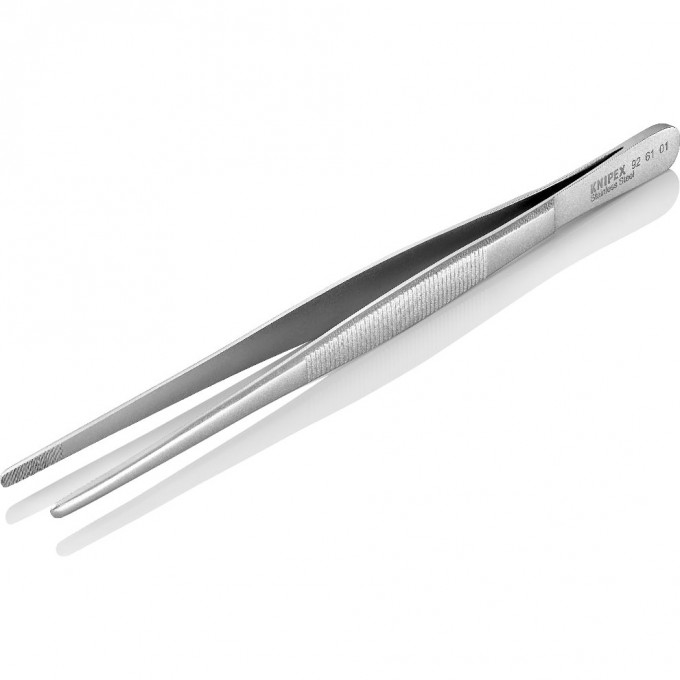 Прецизионный пинцет KNIPEX прямой закругленный немагнитный нержавеющий KN-926101