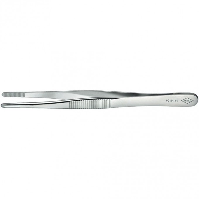 Пинцет захватный прецизионный KNIPEX с прямыми притуплёнными губками 3.5 мм KN-926444