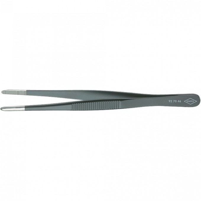 Пинцет захватный прецизионный KNIPEX с прямыми притупленными губками 3.5 мм KN-927046
