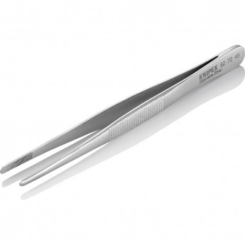 Прецизионный пинцет KNIPEX прямой закругленный немагнитный нержавеющий KN-927245