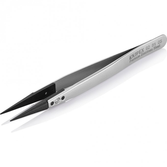 Пинцет прецизионный антистатический KNIPEX KN-928105