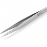 Пинцет прецизионный KNIPEX прямой закругленный немагнитный нержавеющий KN-928418