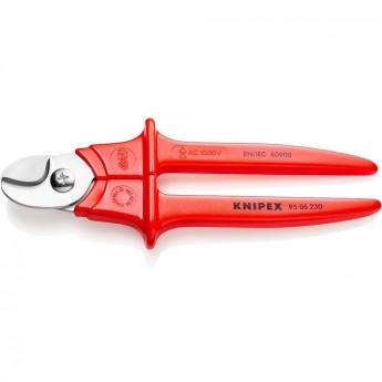 Кабелерезы диэлектрические KNIPEX для медных и алюминиевых кабелей до 50 мм² KN-9506230