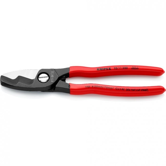 Кабелерезы KNIPEX для медных и алюминиевых кабелей 200 мм KN-9511200