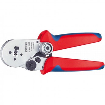 Кримпер для тетрагональной опрессовки точеных контактов KNIPEX диапазон 0.08–2.5 мм² KN-975264