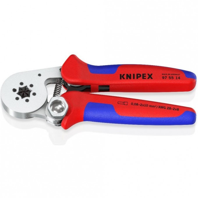 Кримпер для тетрагональной опрессовки KNIPEX 0+16 мм² KN-975514SB
