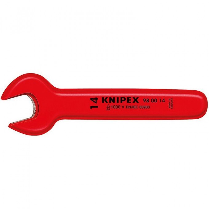 Ключ рожковый односторонний диэлектрический KNIPEX 15 мм KN-980015