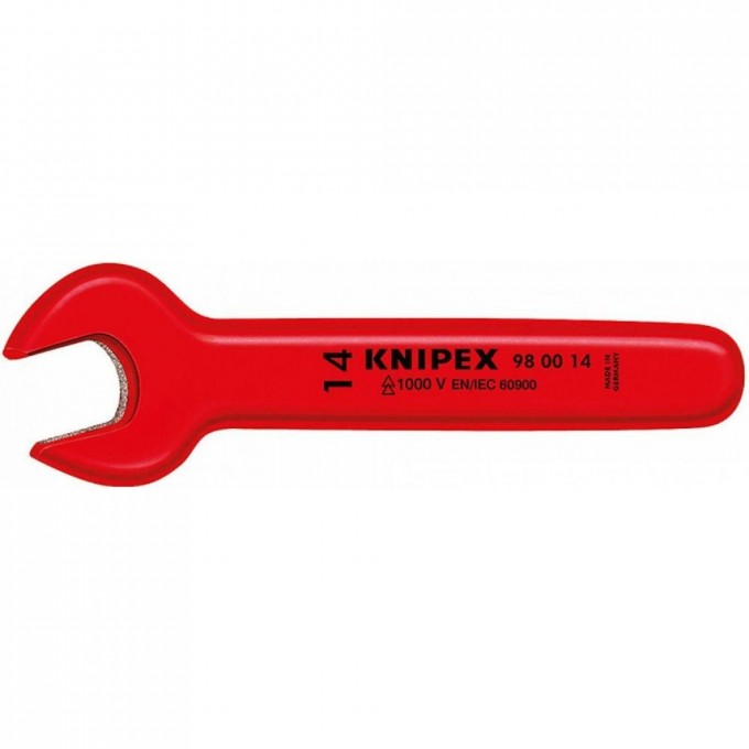 Ключ рожковый односторонний диэлектрический KNIPEX 1/4 Дюйм KN-98001_4
