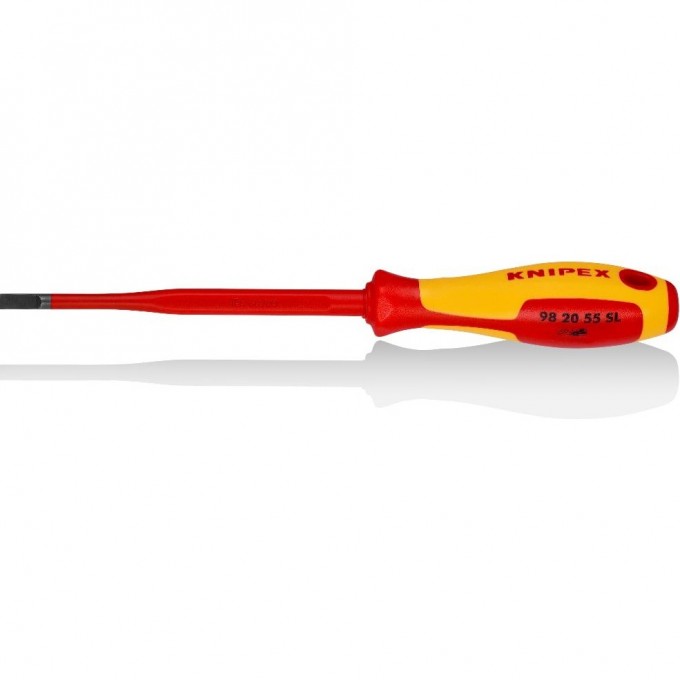 Отвертка шлицевая диэлектрическая KNIPEX VDE 5 KN-982055SL