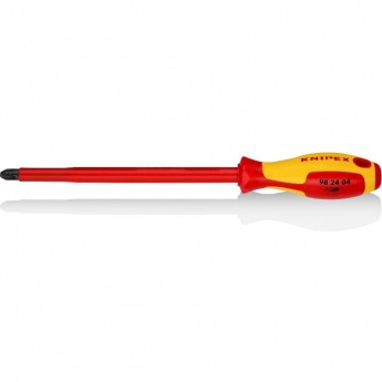 Отвертка крестовая Phillips VDE KNIPEX PH 4 KN-982404