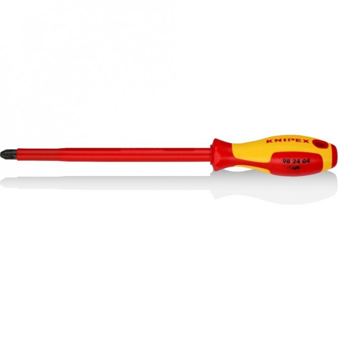 Отвертка крестовая Phillips VDE KNIPEX PH 4 KN-982404