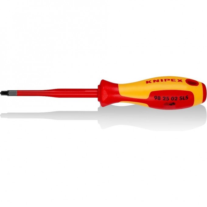 Отвёртка крестовая диэлектрическая PlusMinus PZ2 VDE KNIPEX KN-982502SLS