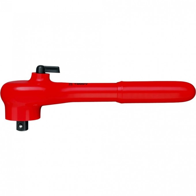 Ключ трещоточный диэлектрический KNIPEX с наружным квадратом 3/8 KN-9831